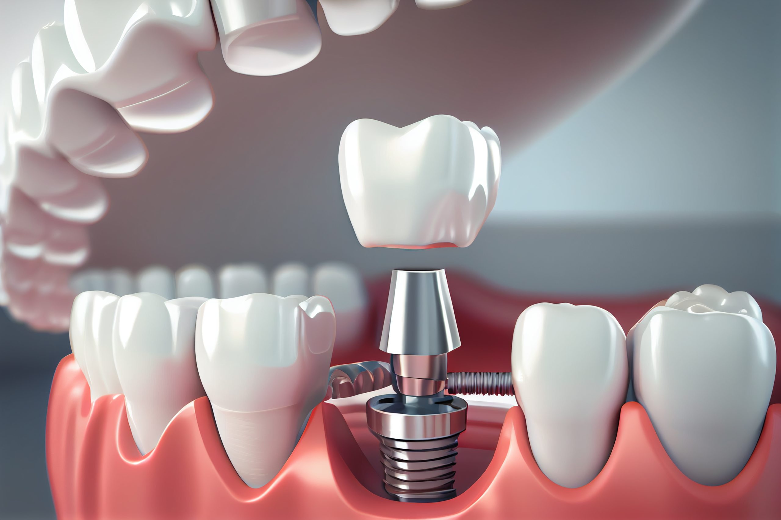 Removable partial denture. Medically accurate tooth.generative a